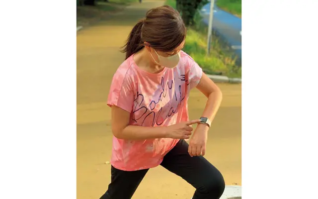 体調をくずしてから、ヘルスチェックを習慣に。 『アップル ウォッチ シリーズ7』（takakoさん）