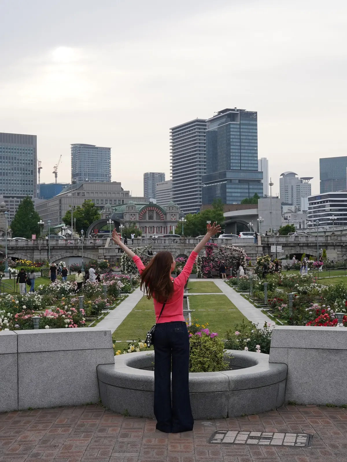 舞台前の気分転換、中之島バラ園へ🌹の画像_4