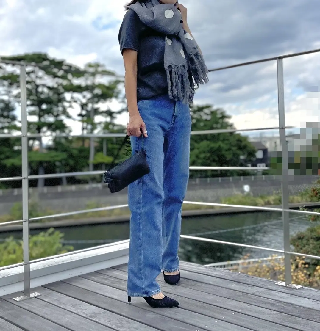 新入りデニムで秋コーデと串揚げディナーの画像_6