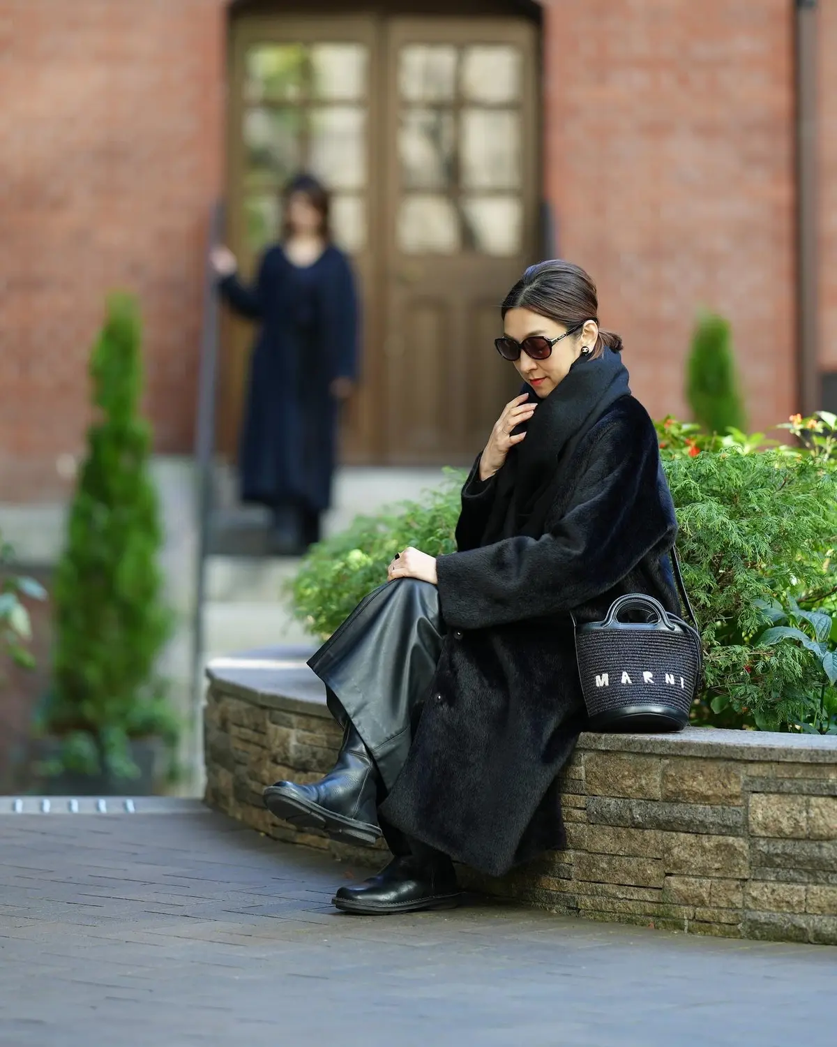 ブラックコーデ『ヴァロットン黒と白展』の画像_8