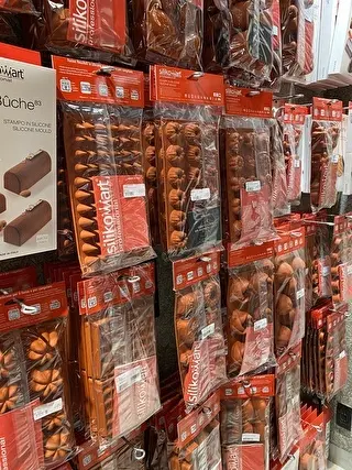 ケーキ型いっぱい