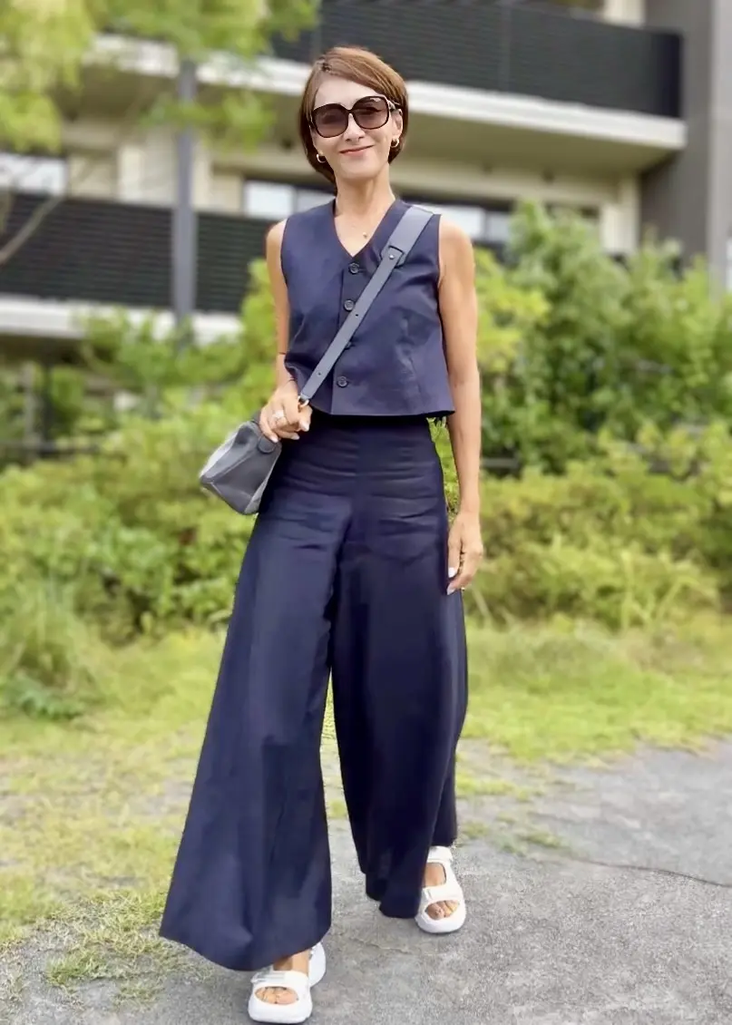 【エクラ最新号でも着用！】ネイビーセットの画像_3