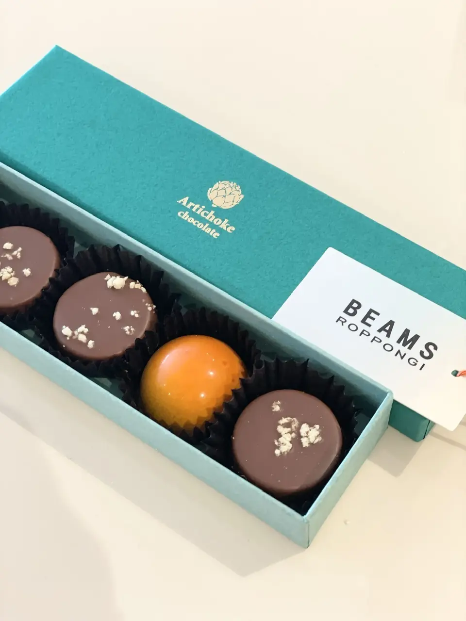 お土産のチョコレート