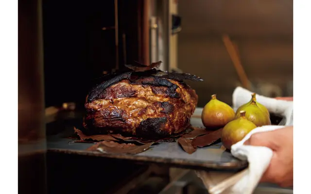 軽いスモーク感もある焼き上がり