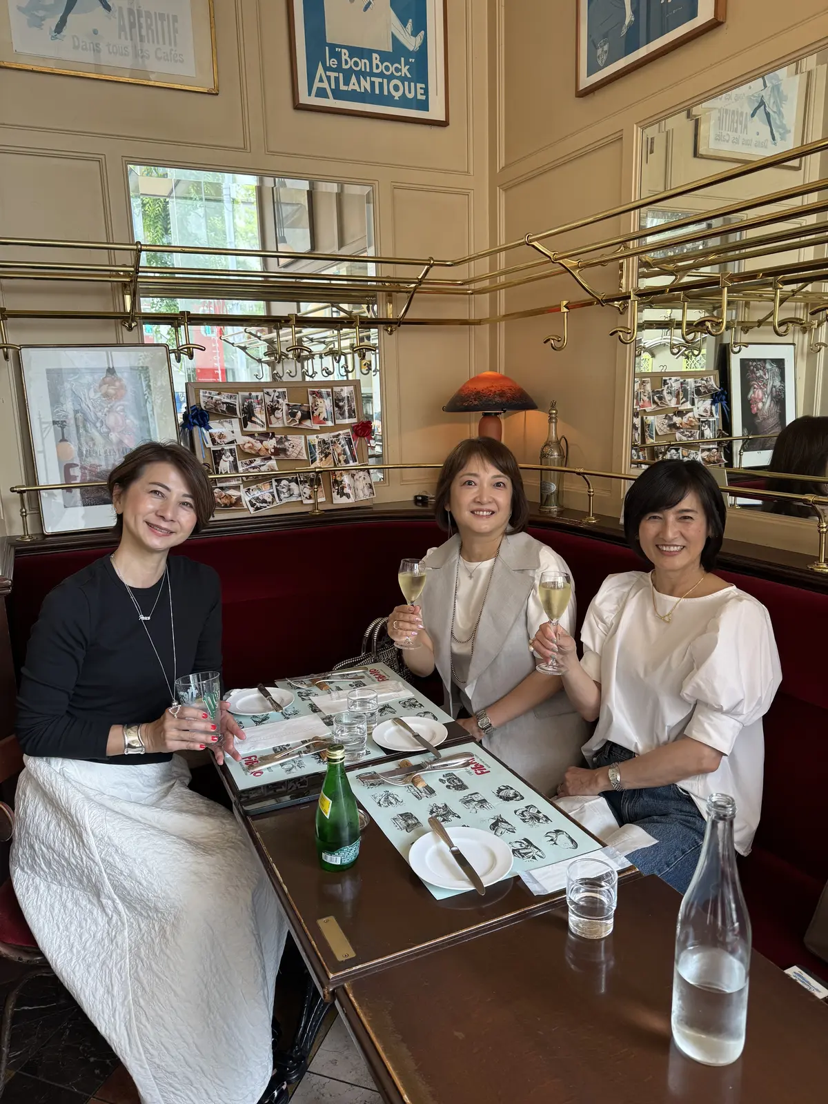 カフェ・レストラン FiGARO　近藤和子　豊田真由美　梅澤千佳子　エクラ華組