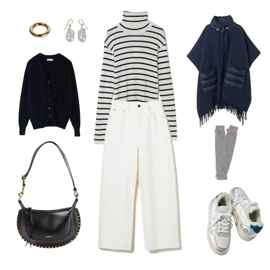 【50代 週末コーデ】リュクスなカシミアの画像_1