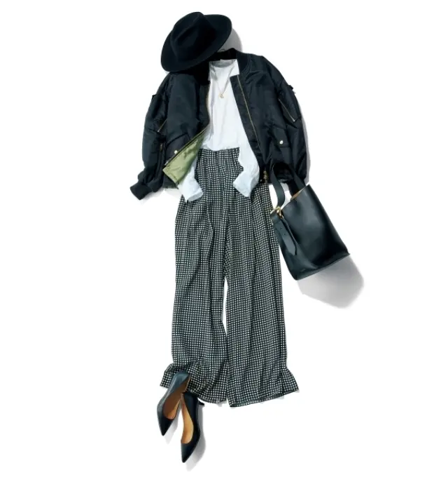 ブルゾン￥33,000／カレンソロジー 青山（アンド アールシー）