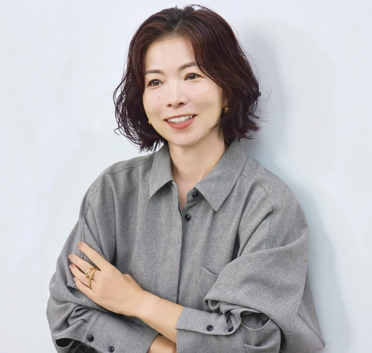 発田美穂さん　ヘアカラー　華やかさもおしゃれも両立できる 明るめカラー×ウェットヘア