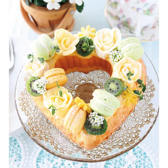 油分ゼロでさっぱり！ 軽やかな レモン風味ケーキ