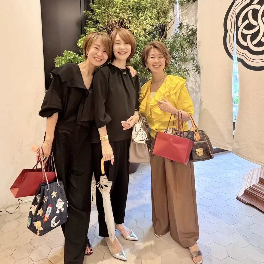 初めましての銀座ランチは太陽色のニットでの画像_10