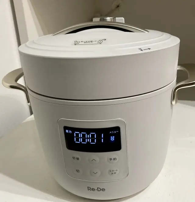 リデポット rede candlehere 電気圧力鍋 jマダム
