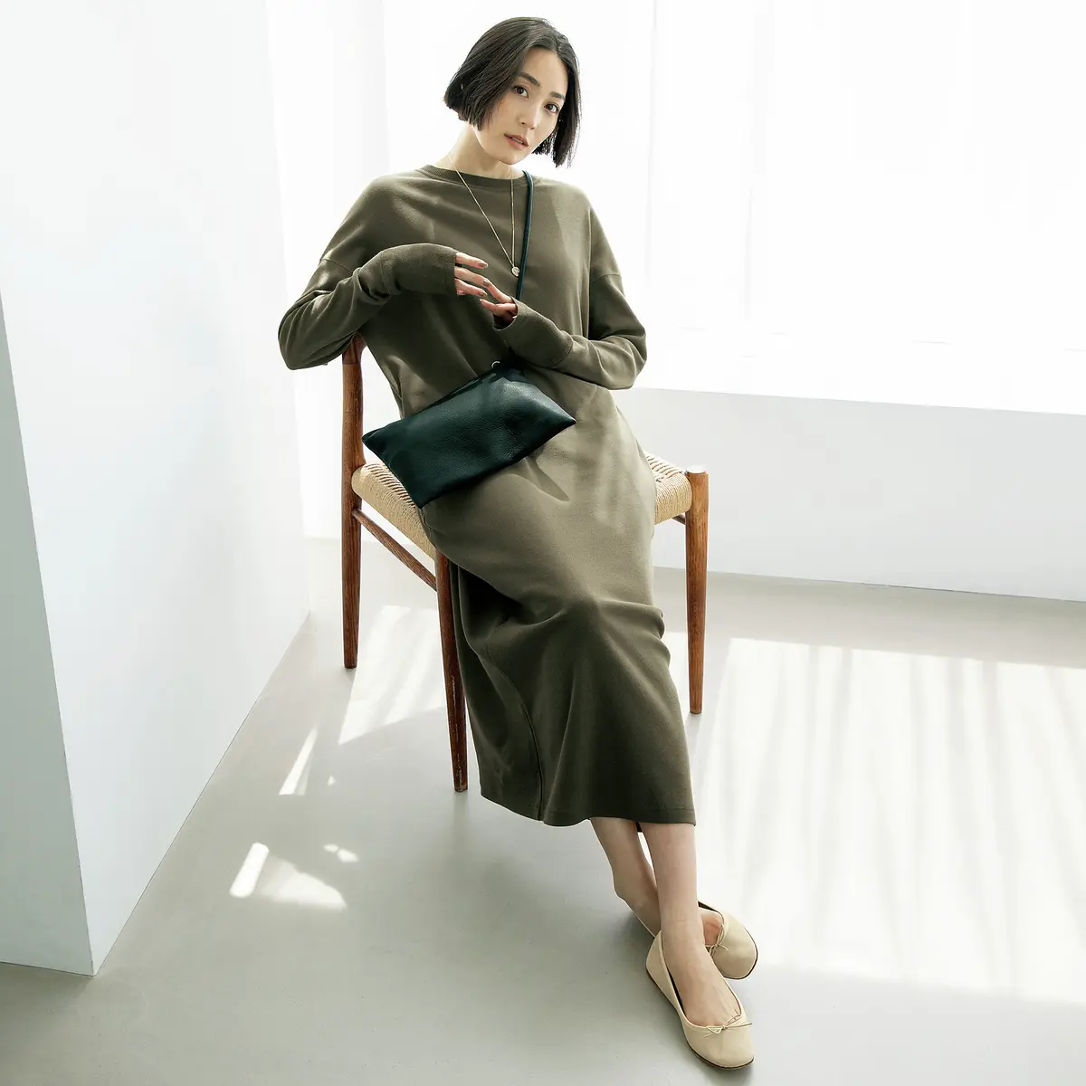 raspail クルーワンピース