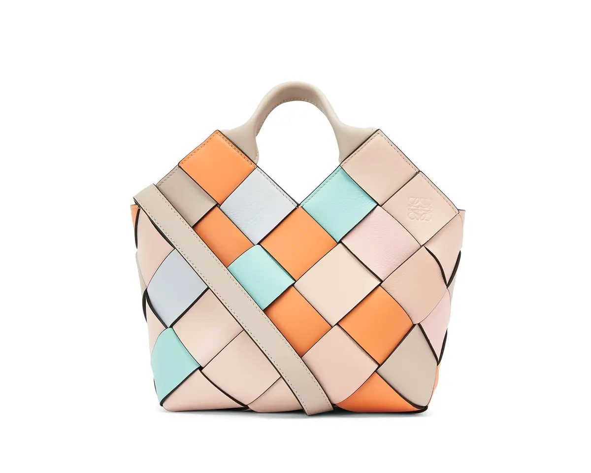 ロエベ リクラフト　ウーブンバスケット