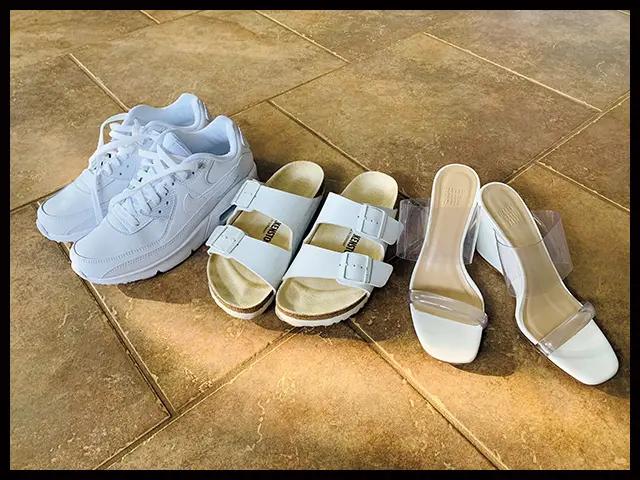 スポーティ、カジュアル、ドレ スアップスタイルの靴のチョイス