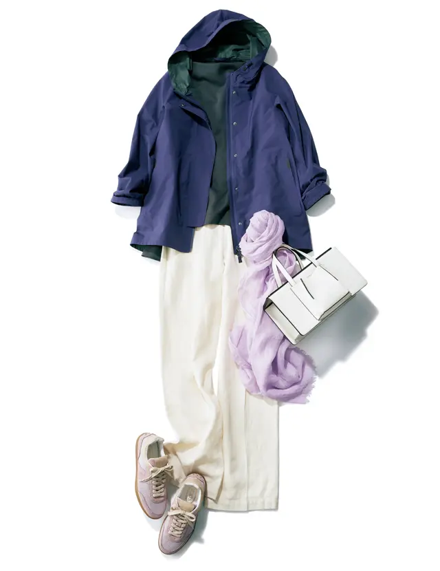 50代が春に買うべきアウターは「落ち感トレンチ」と「薄軽スポーティアウター」