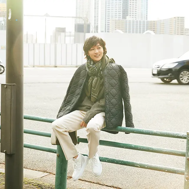 着こなしの出発点は足もとから。 軸があると、すべてのバランスが 決まります