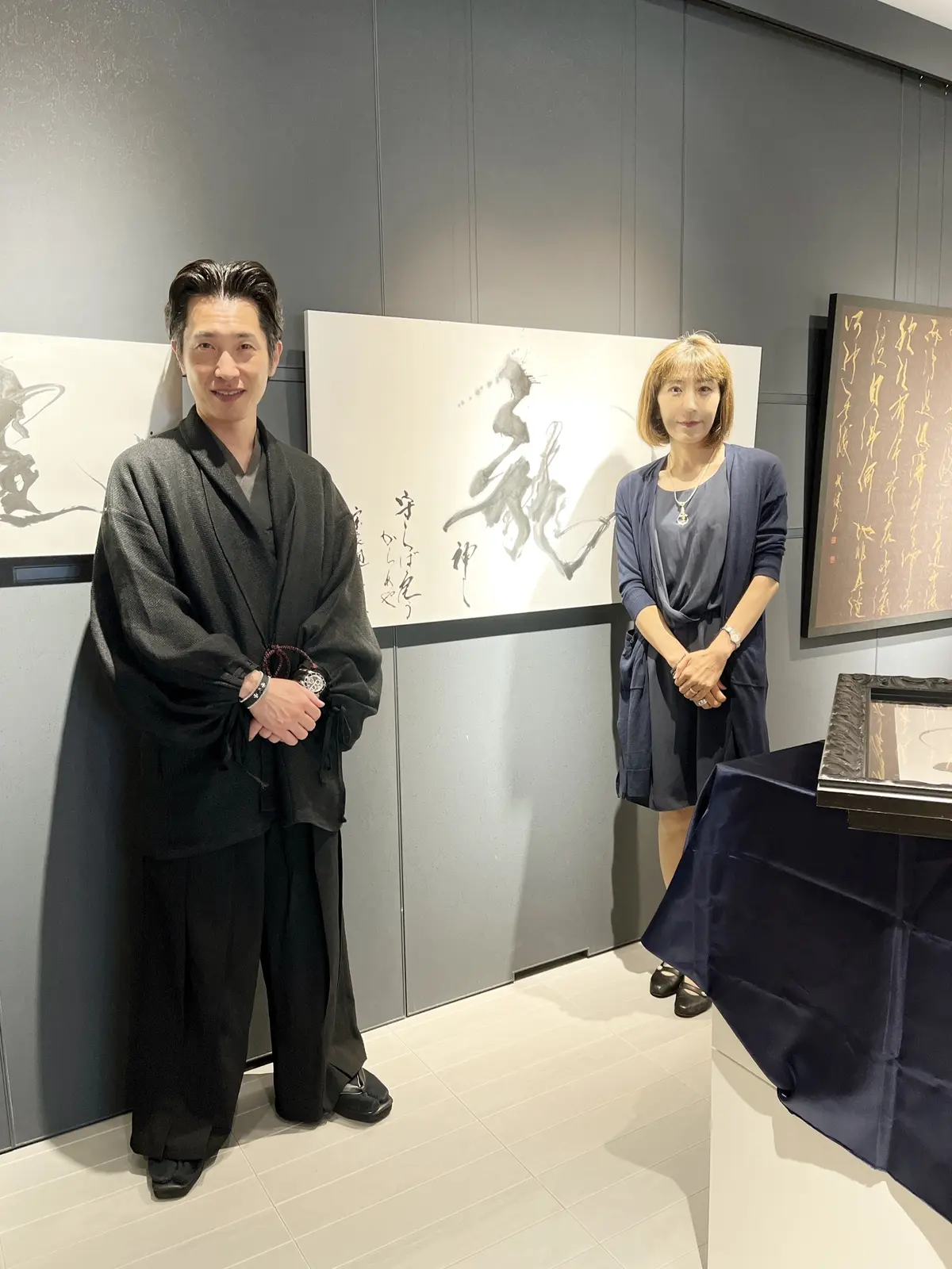 【イベント】ドバイで絶賛の書家・永山玳潤の画像_6