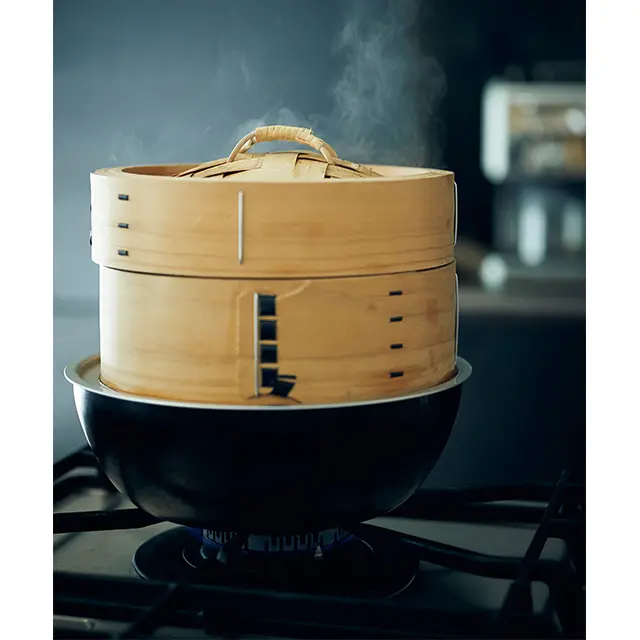 素材のおいしさを引き出す蒸し料理をもっと身近に！