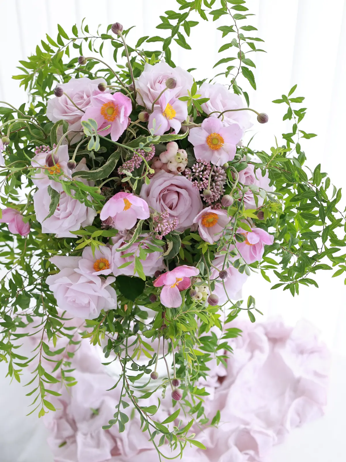 秋明菊のブーケ　秋のブーケ