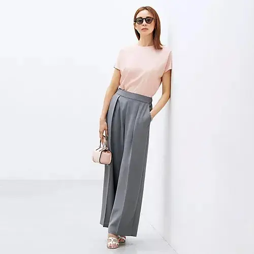 体型カバーが叶う！【E by eclat NEW大人Tシャツ】【50代ファッション】