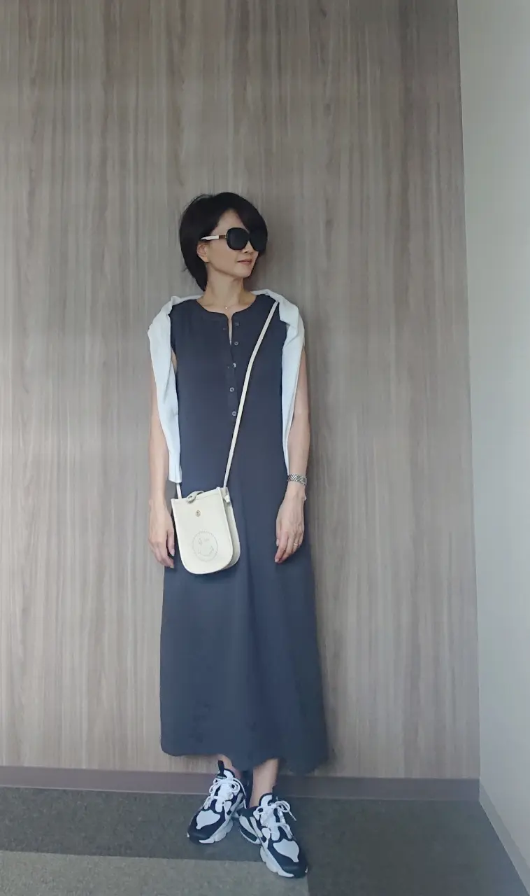 この日のファッションはカジュアル