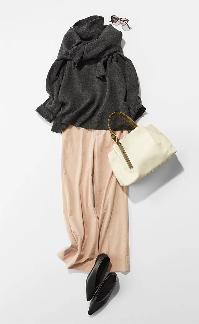 今月のスタイリング　by スタイリスト村山佳世子さん