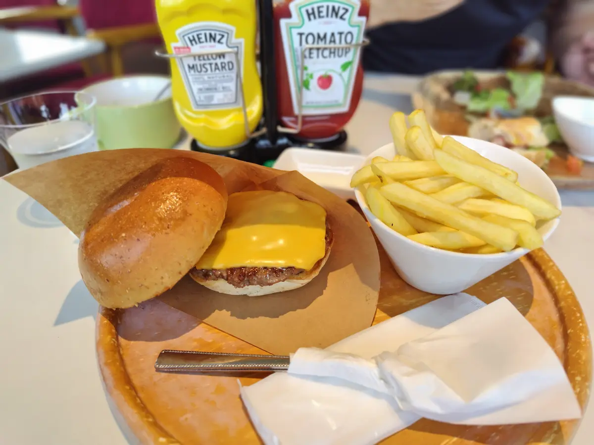 安比高原　HOUSE APPI　バーガーセット