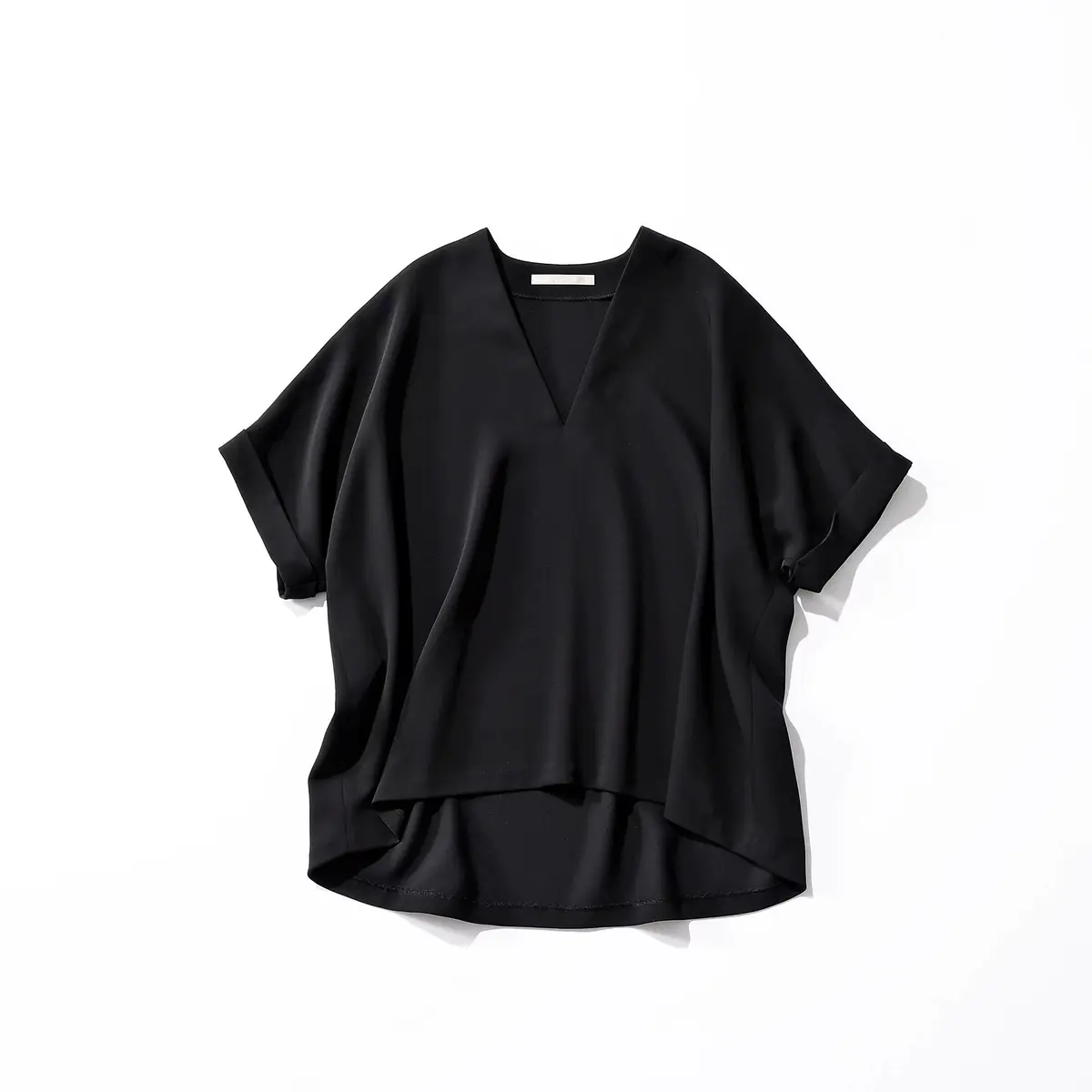 E by eclat 【とろみ】Vネックブラウス