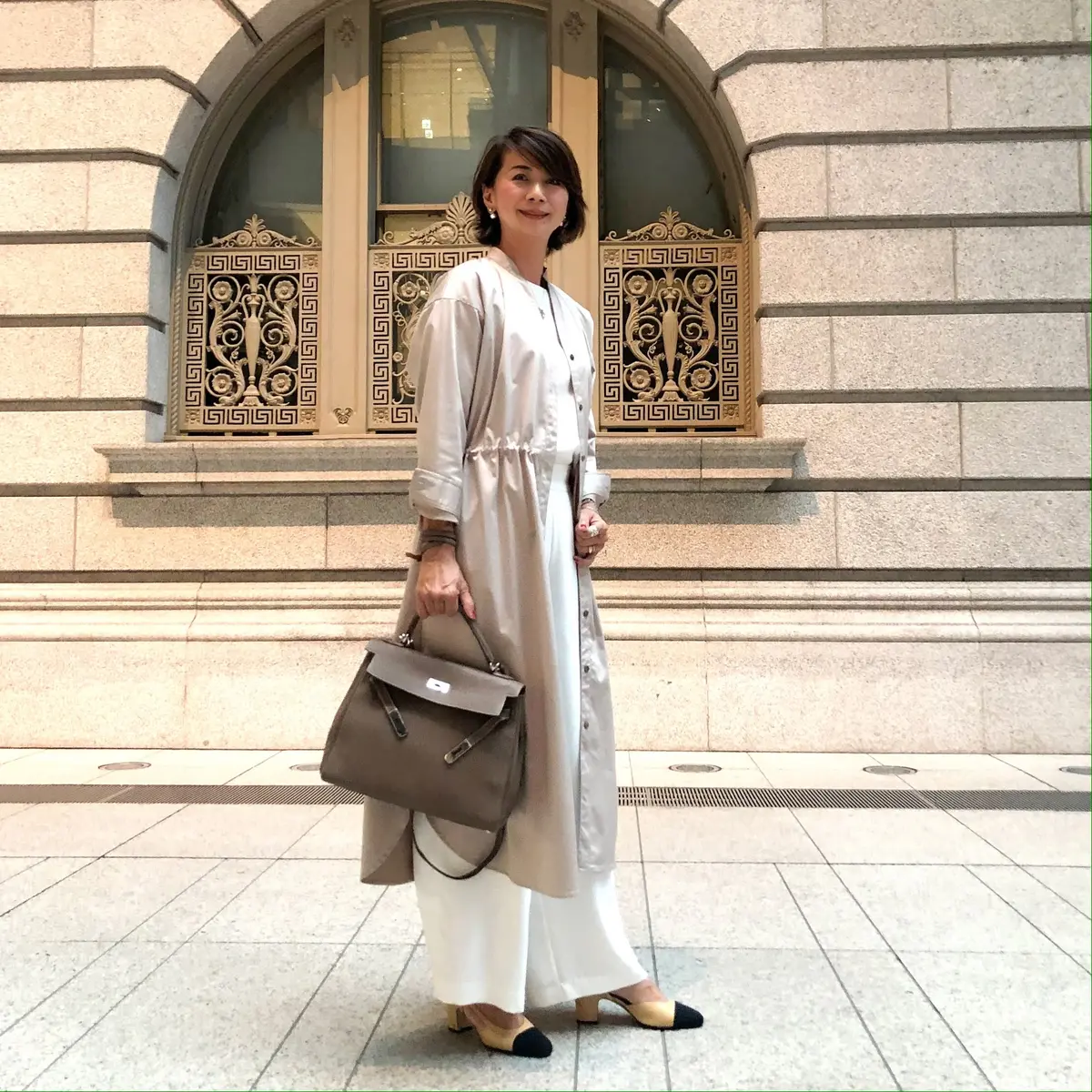 セットアップ＋コートワンピースで結婚記念の画像_6