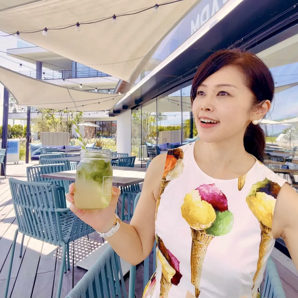 Malibu Farm テラス席