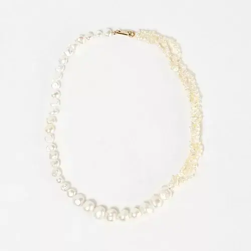 PREEK GRADETION PEARL NECKLACE ￥77,000＞＞