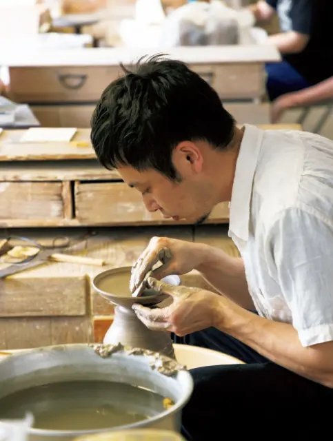 『六兵衞窯』の琳派の豆皿