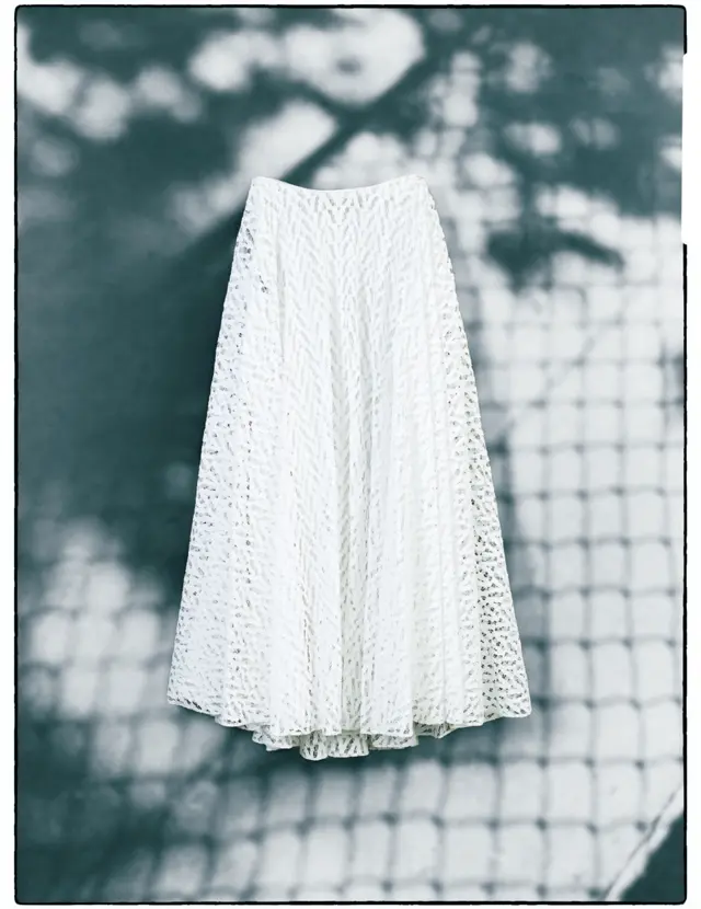 ヴァレンティノのレースのスカート