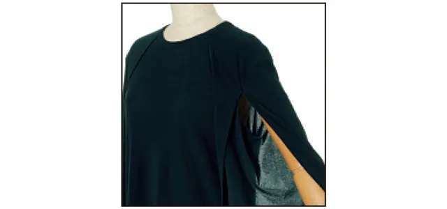 吸水速乾性にすぐれた素材は着心地も抜群