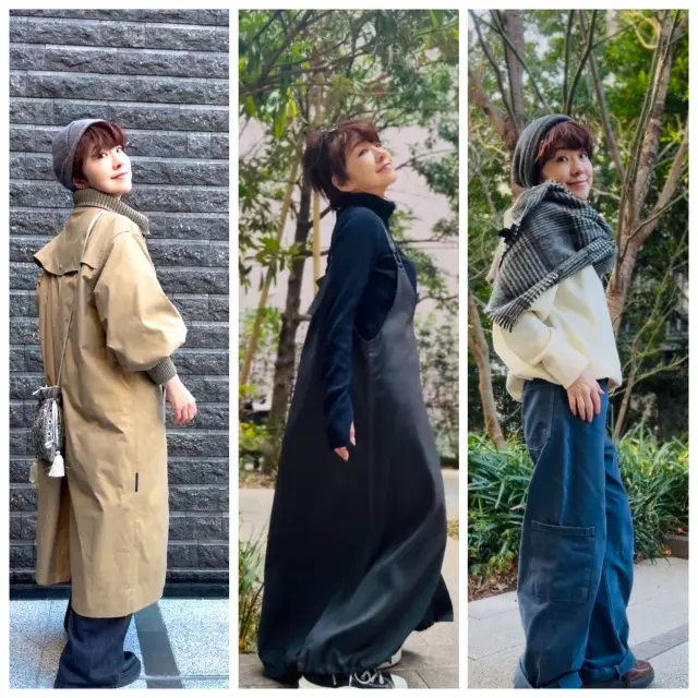 冬のきれいめ大人の朝活カジュアルコーデの画像_1