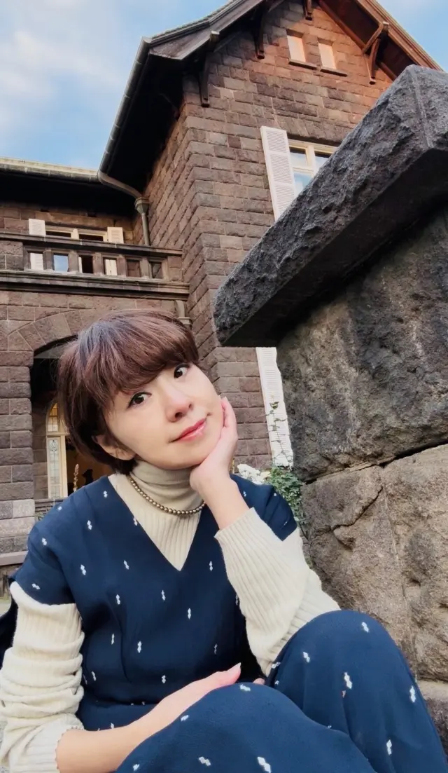 美しいバラと紅葉、旧古河庭園への画像_8