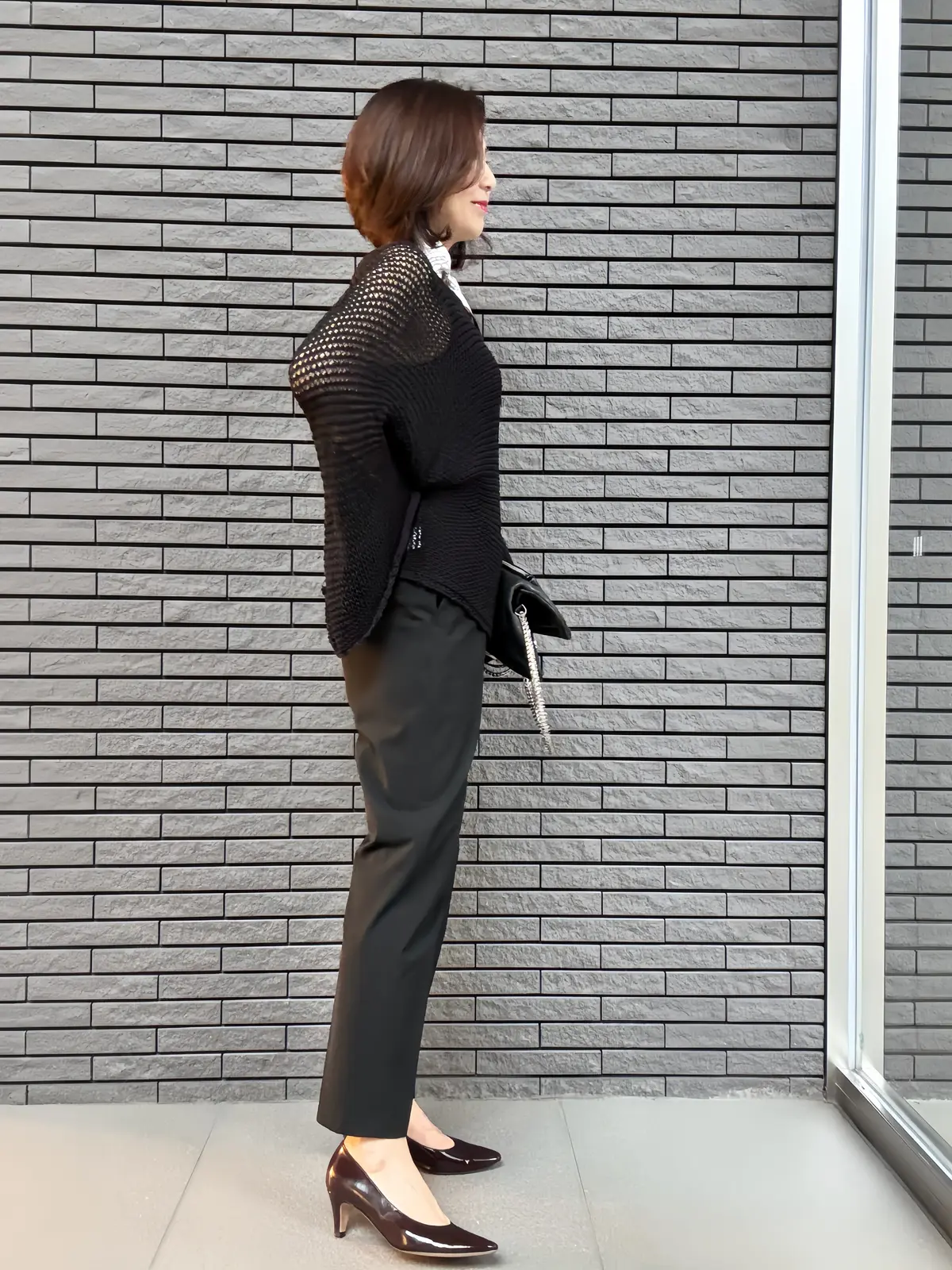 夏の終わりにユニクロパンツで上品ホテルラの画像_9