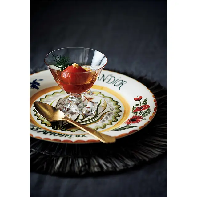 ひと目惚れをしたディオー ルのプレート