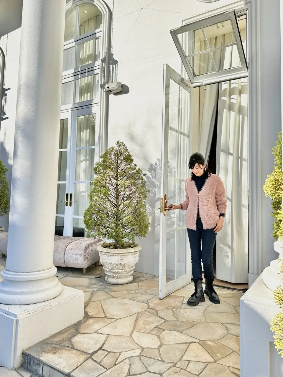 GUカーディガンでホテル中華ランチへの画像_1