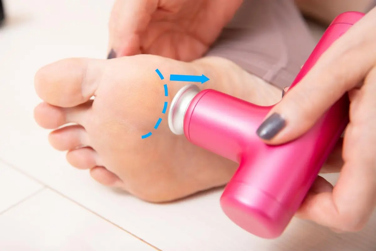 OurAge×Webエクラ　【ステップ２　足裏全体と踵（かかと）に当てる】