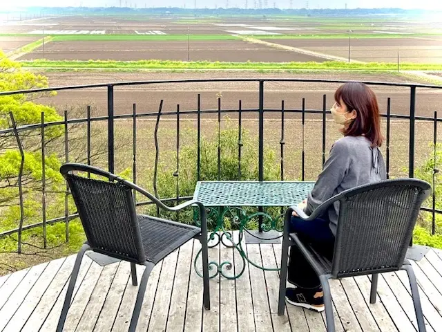 田園風景を眺めながらの絶景ランチ♪の画像_6