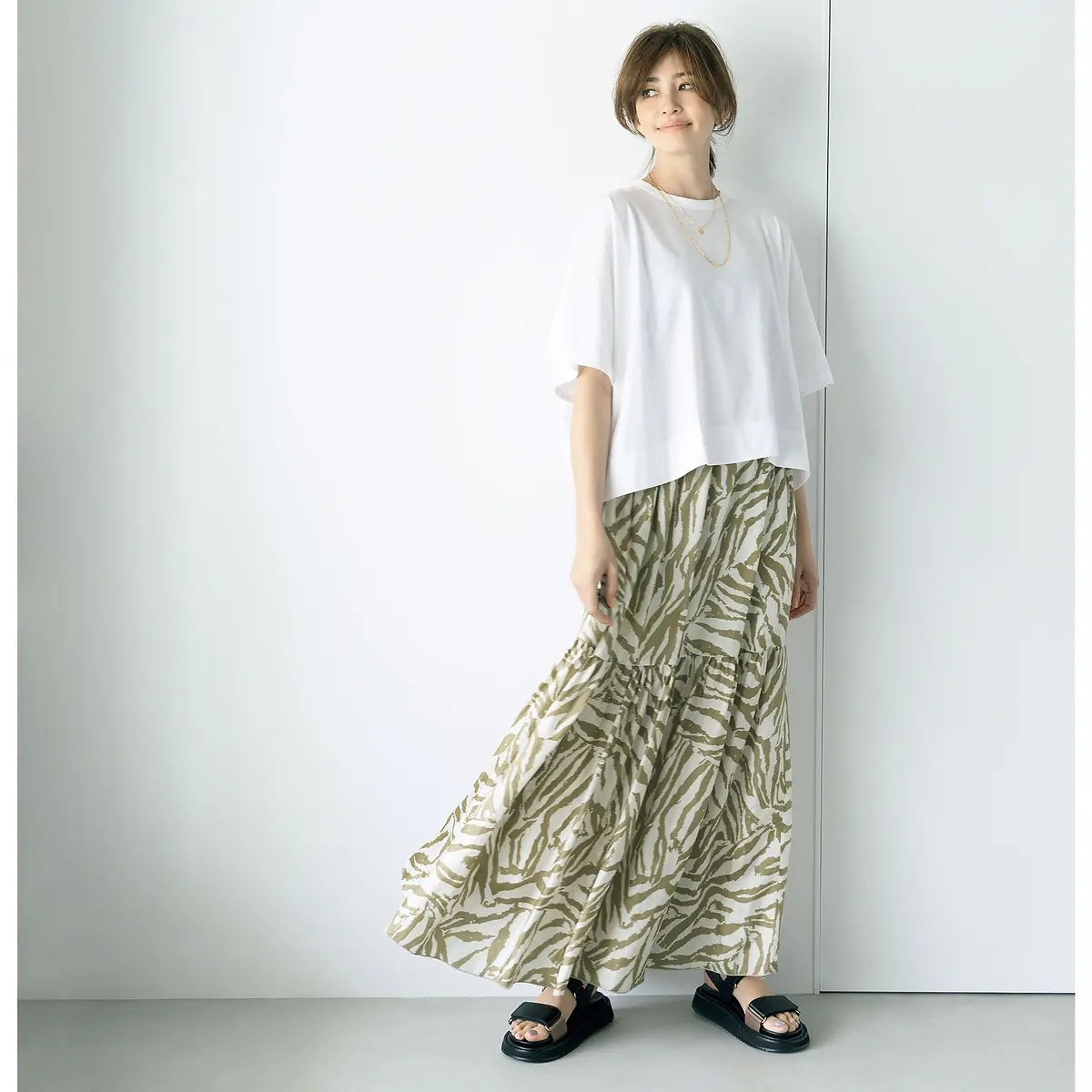 SACRA リネン混プルオーバー