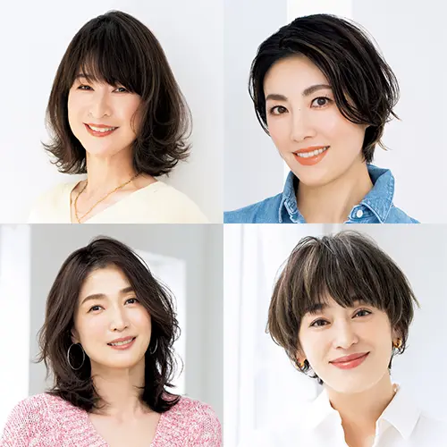【2023最新版】50代におすすめヘアスタイル･髪型カタログ