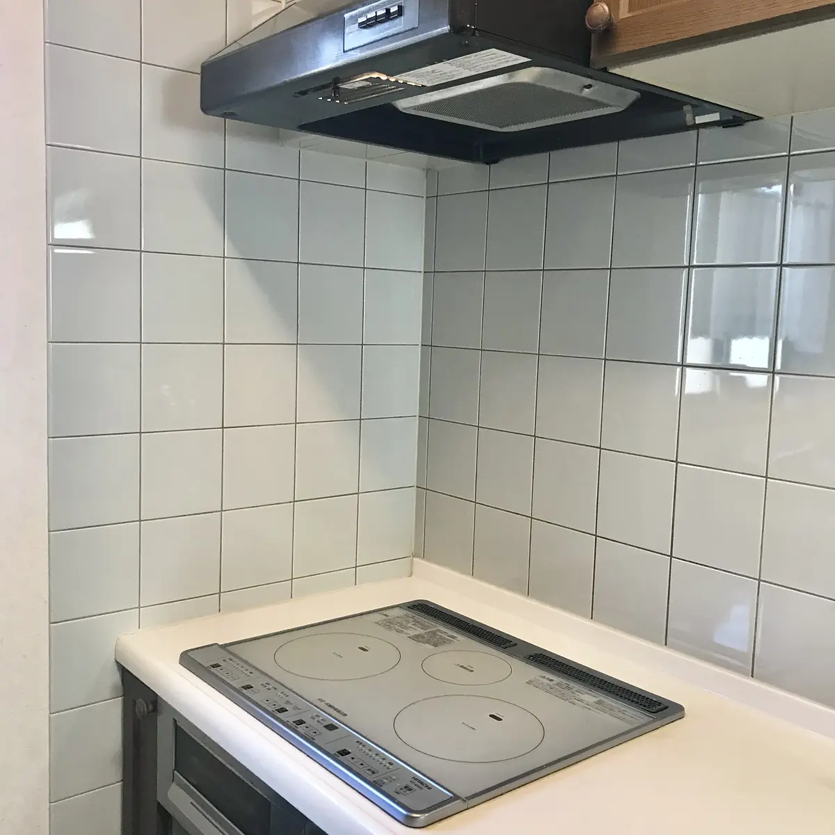 大掃除が済んだIH調理台