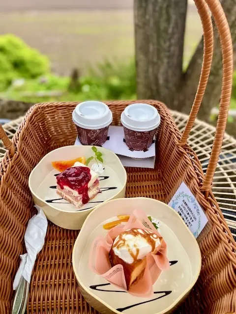 田園風景を眺めながらの絶景ランチ♪の画像_3