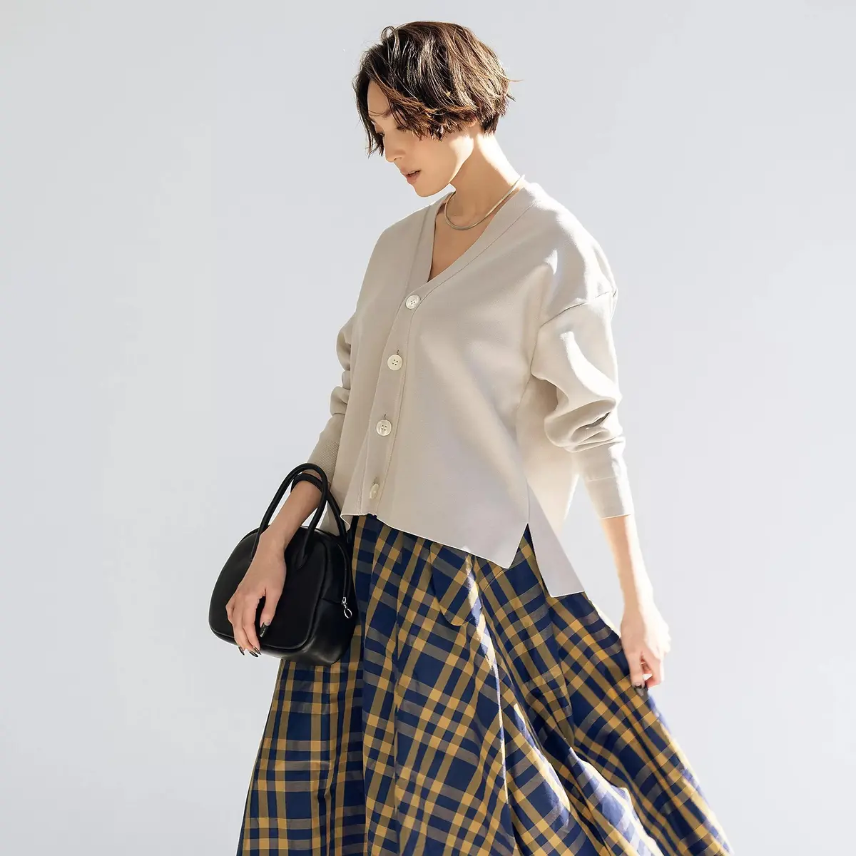 SLOANE×éclat オーバーカーディガン