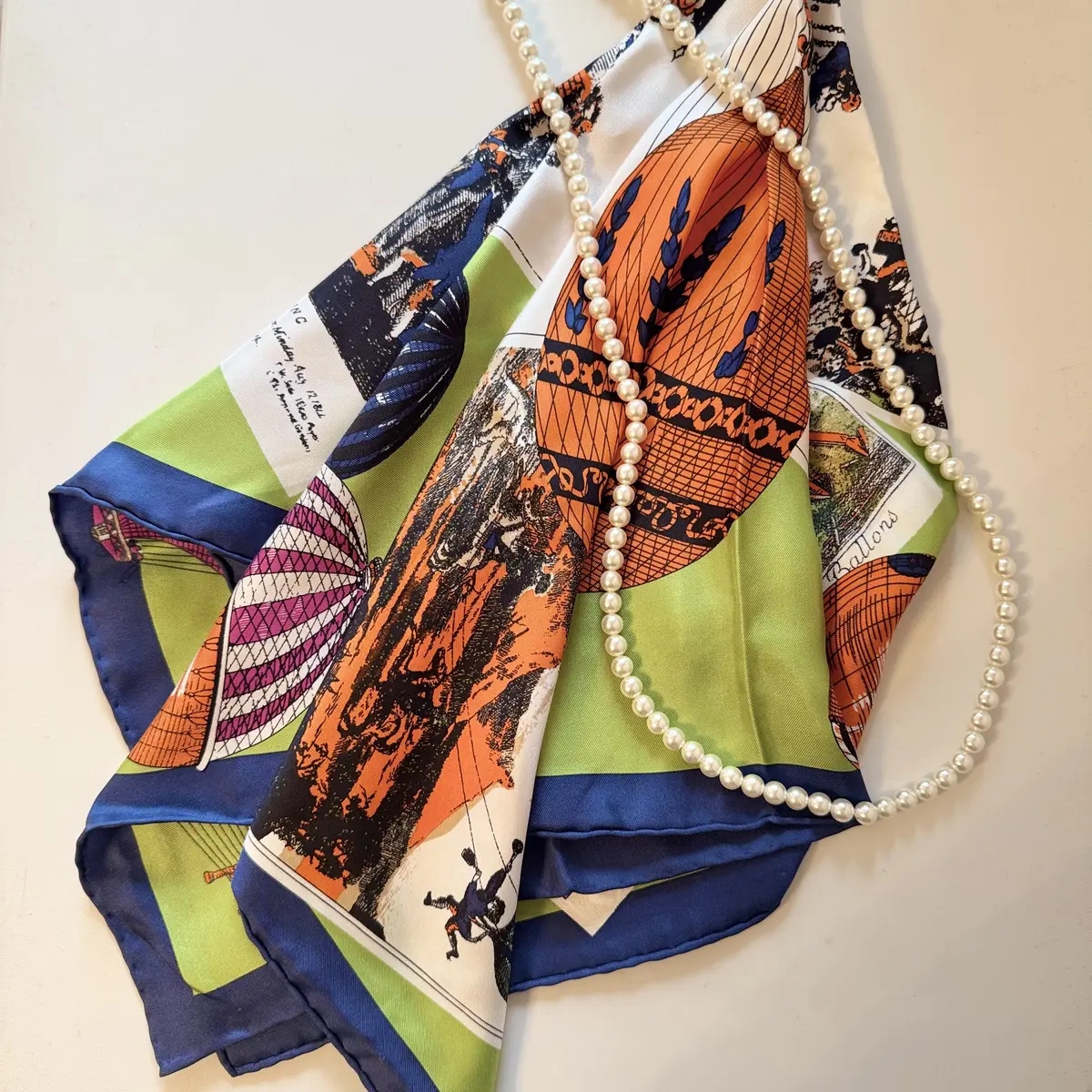 スカーフ　華組　マニプリ　