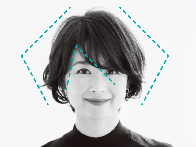 前髪を変えるだけで髪悩み解決！