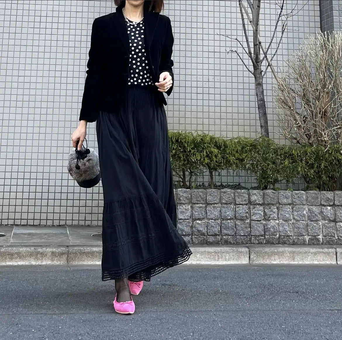 ときめくpinkフラット靴&ドット❤︎の画像_3