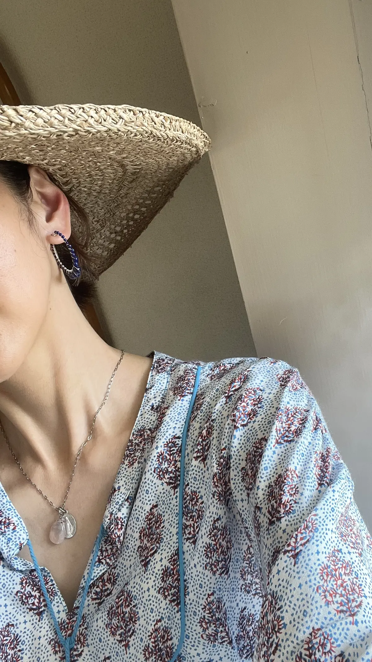 夏のインディゴブルー💙トートバッグコーデの画像_5